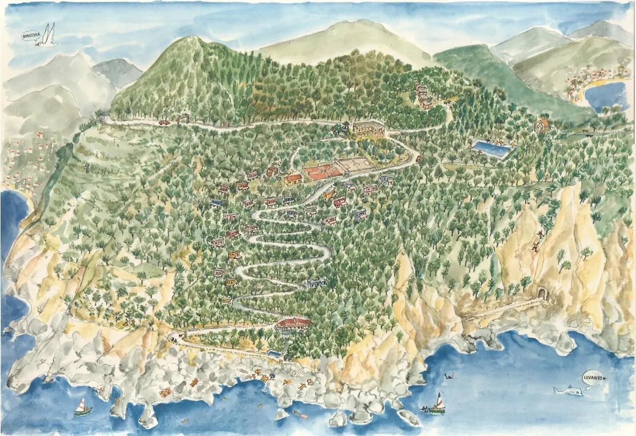 Resort La Francesca Bonassola 4*,  Italien
